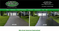 Desktop Screenshot of greatsealcoating.com